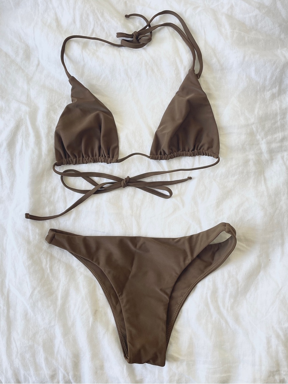 nwot Mikoh bikini set Ischia top + Miyako 2 bottom Kombu
